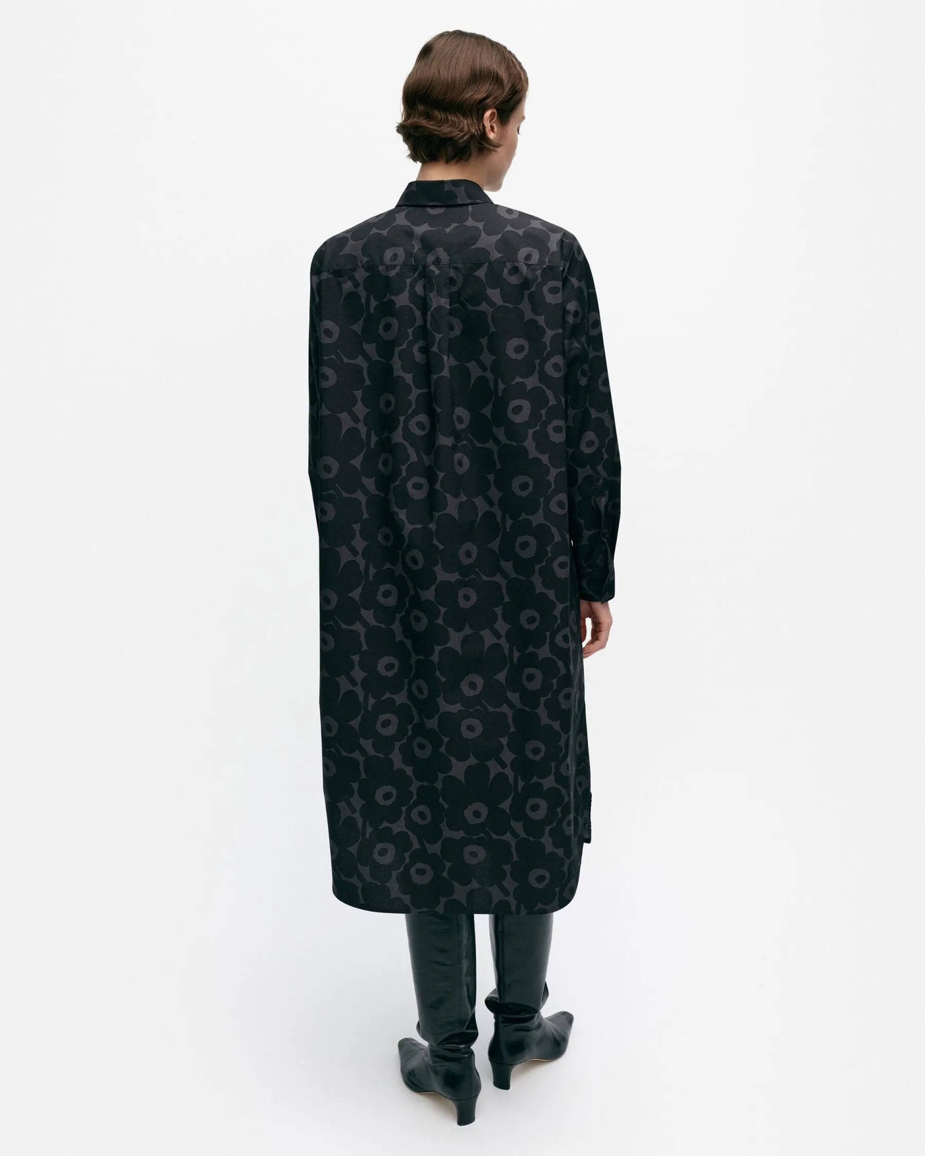 Mekot^Marimekko Askare Mini Unikko Puuvillapopliinimekko