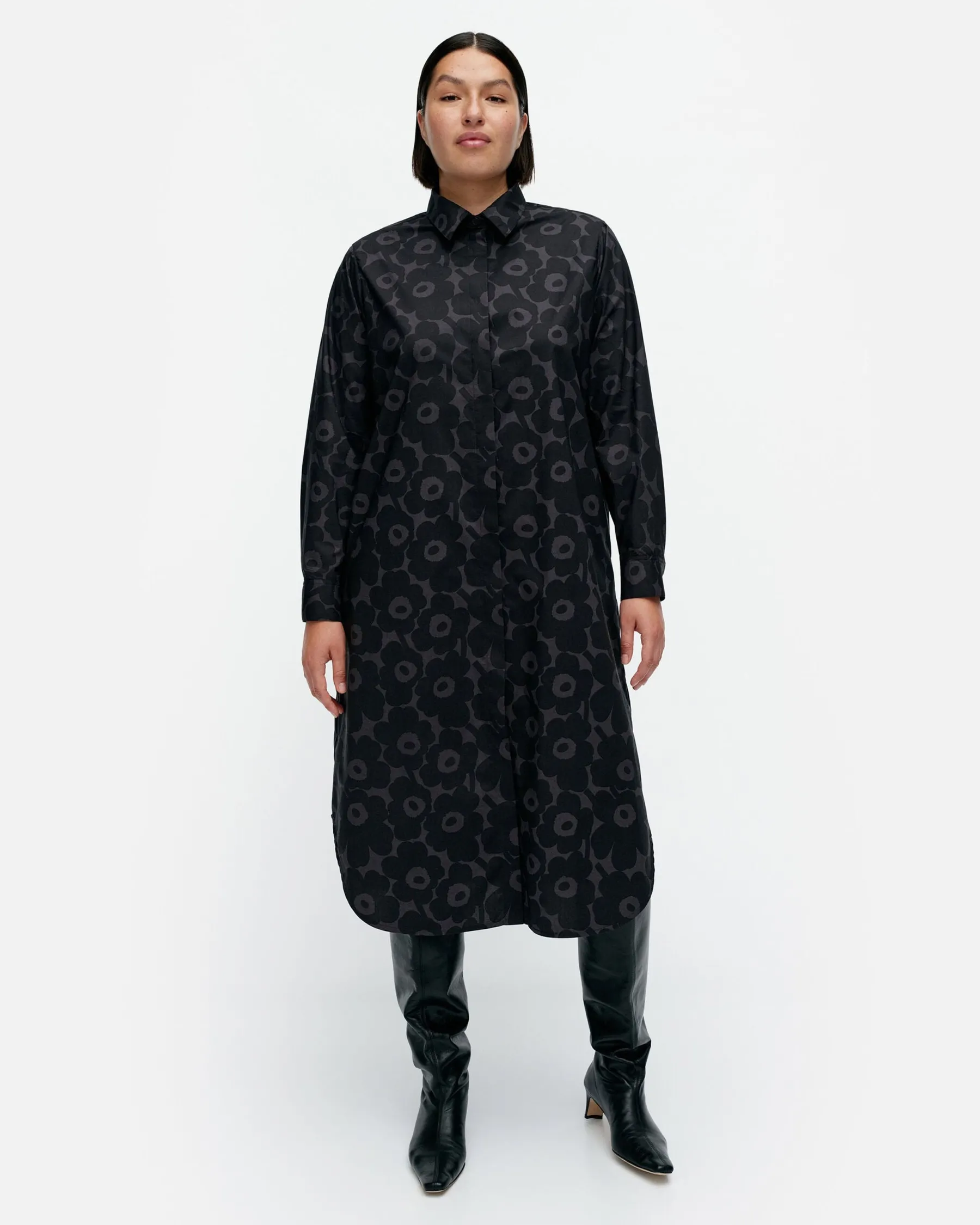Mekot^Marimekko Askare Mini Unikko Puuvillapopliinimekko