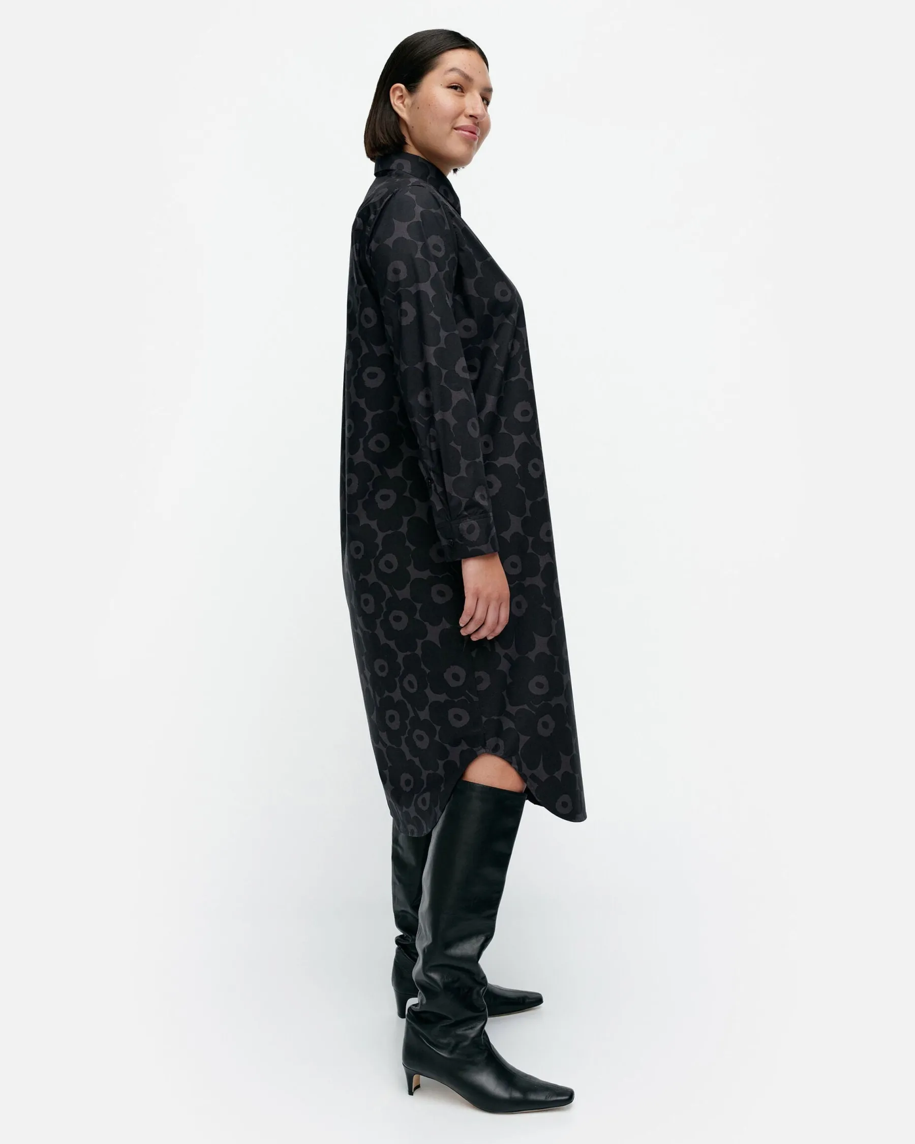 Mekot^Marimekko Askare Mini Unikko Puuvillapopliinimekko