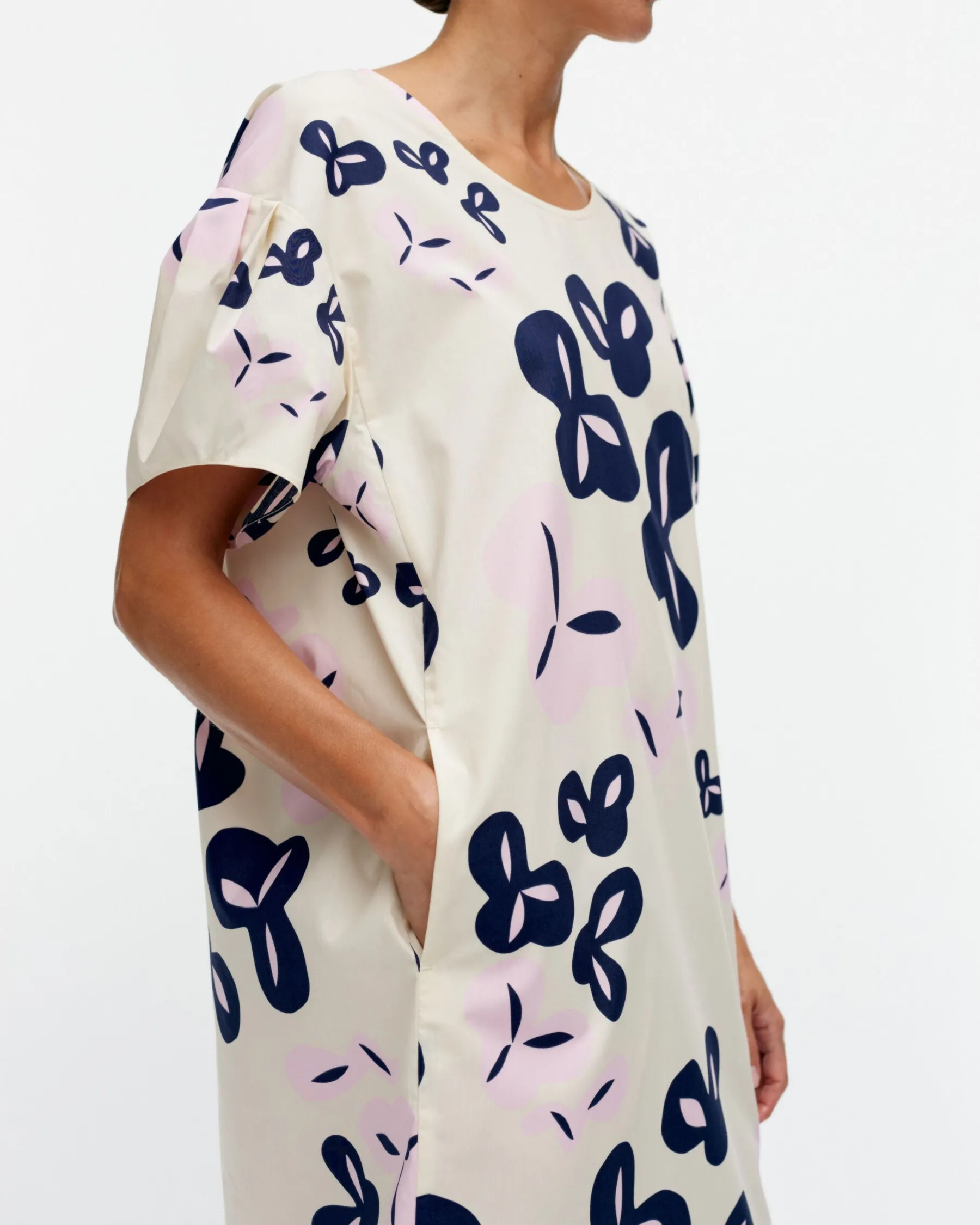 Mekot^Marimekko Avomeri Poiminto Puuvillapopliinimekko