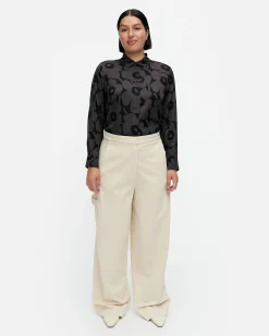 Housut^Marimekko Funktio Solid Puuvillahousut
