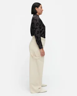 Housut^Marimekko Funktio Solid Puuvillahousut