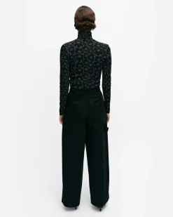 Housut^Marimekko Funktio Solid Puuvillahousut