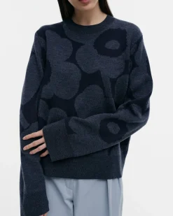 Paidat Ja Tunikat^Marimekko Kalotti Unikko Villaneulepusero