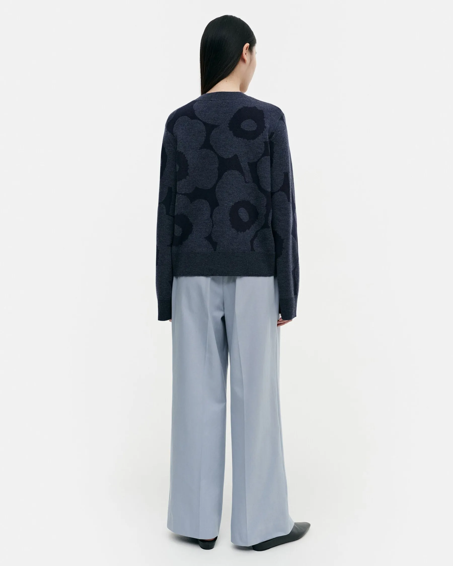 Neuleet^Marimekko Kalotti Unikko Villaneulepusero