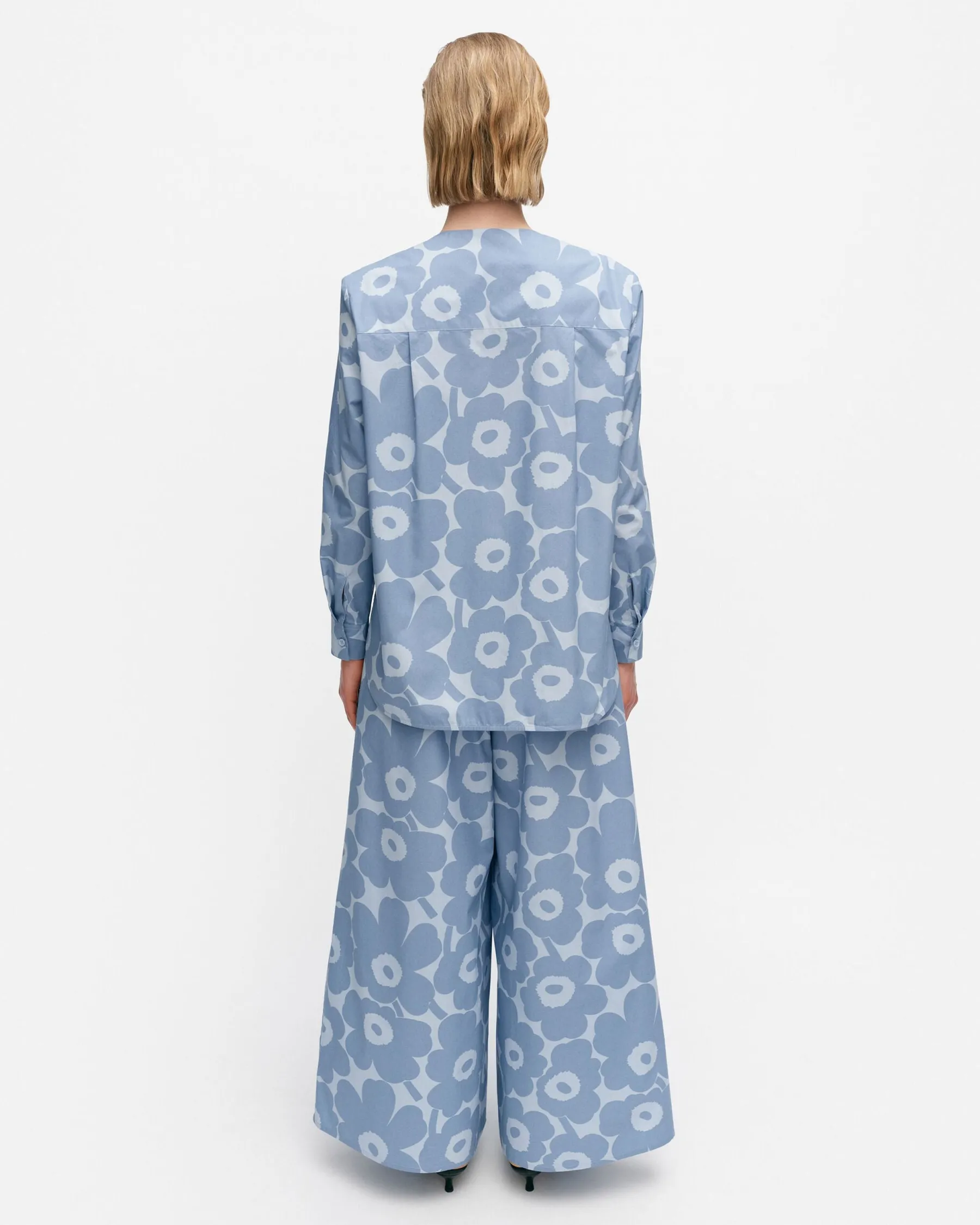 Paidat Ja Tunikat^Marimekko Kehu Unikko Puuvillapopliinipaita
