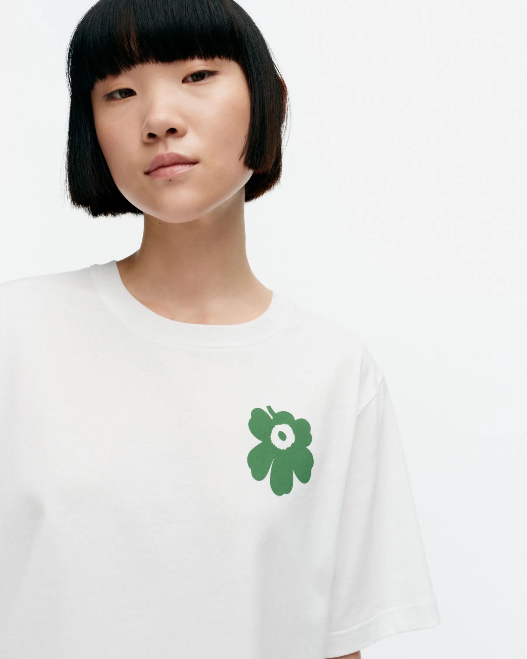 Unisex^Marimekko Kioski Embla Unikko Placement T-Paita