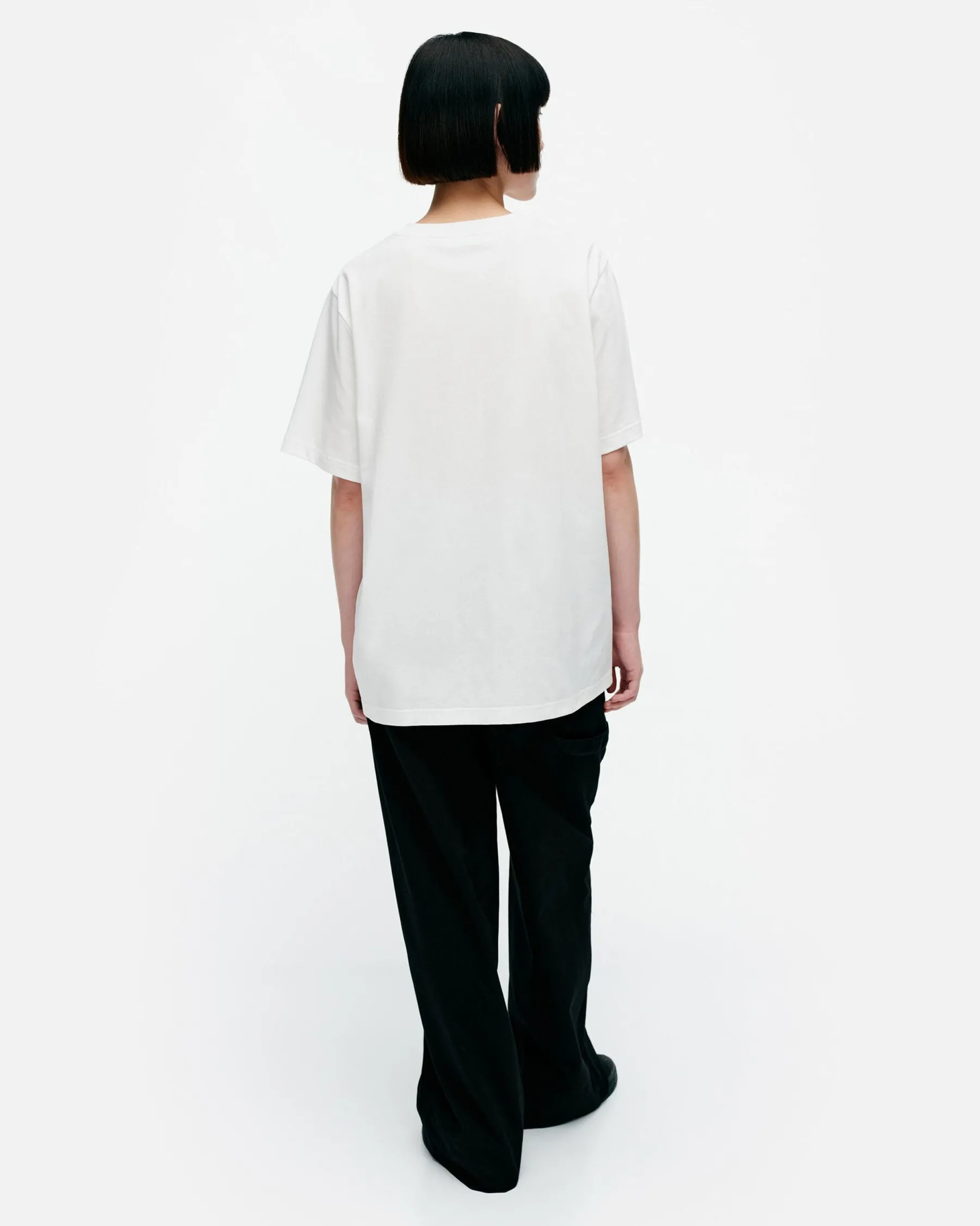 Unisex^Marimekko Kioski Embla Unikko Placement T-Paita