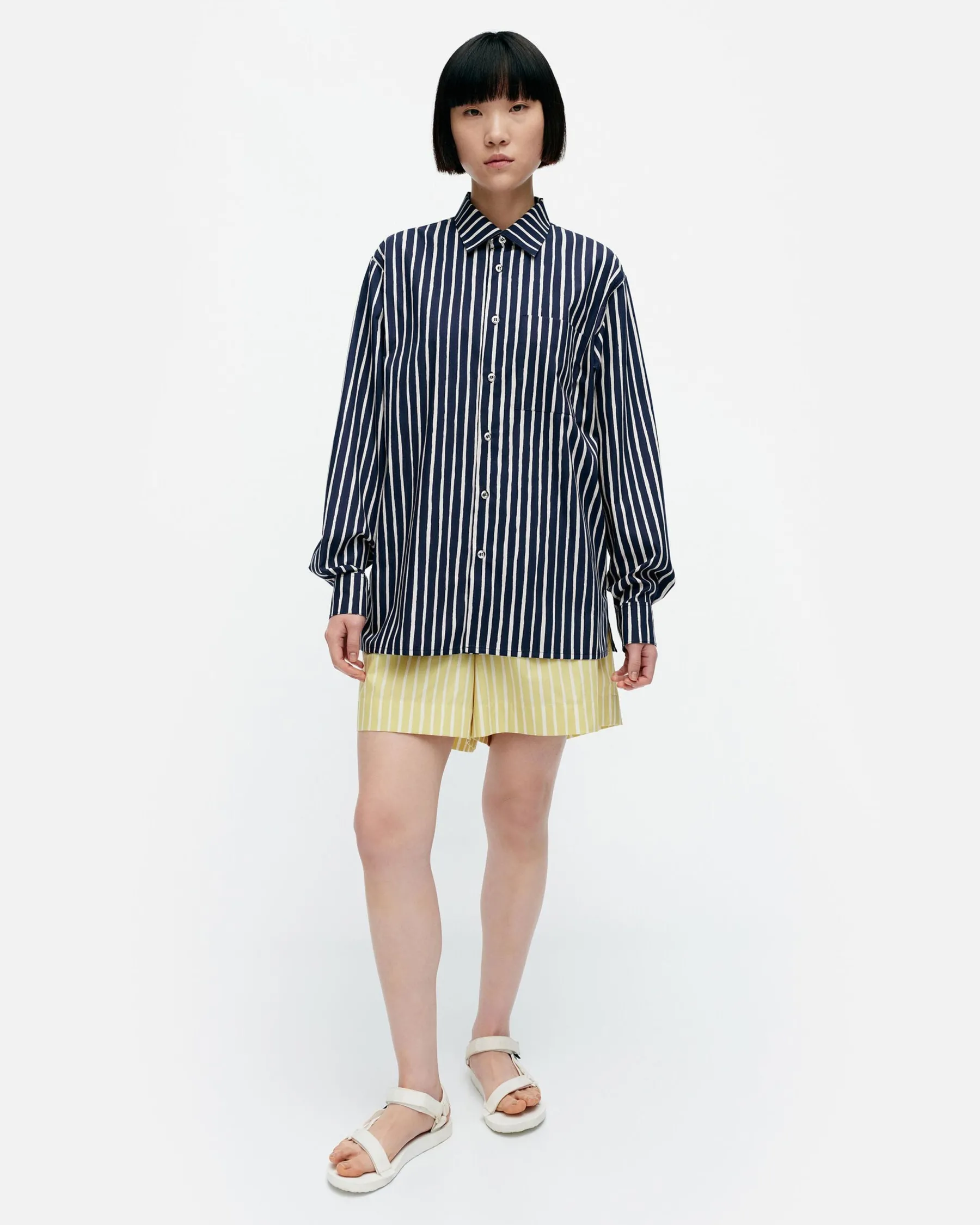 Unisex^Marimekko Kioski Jokapoika Puuvillapaita