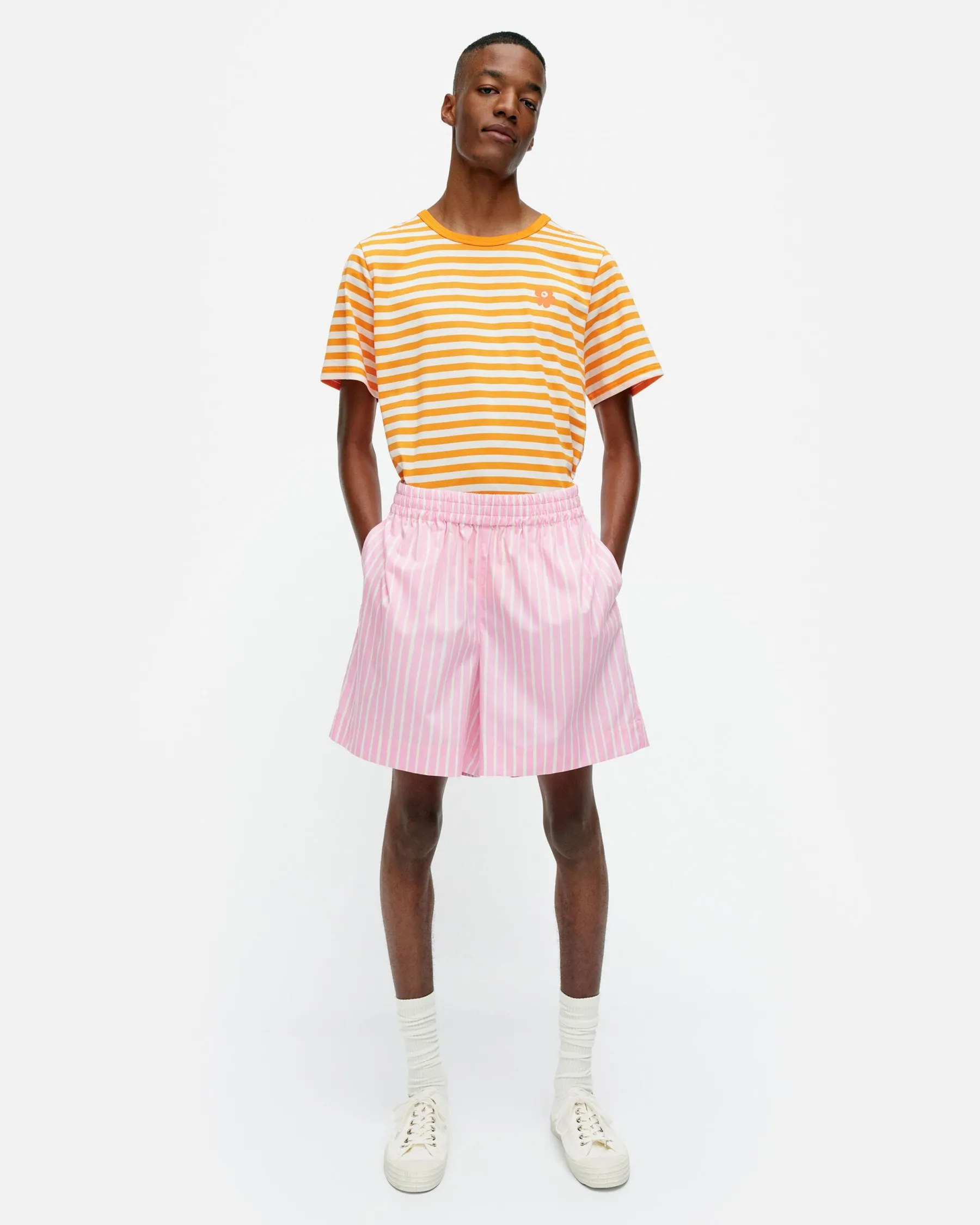 Housut^Marimekko Kioski Jokapoika Shortsit