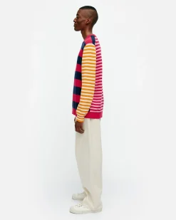Unisex^Marimekko Kioski Kesu00E4Koju Maalis Patja Puuvillaneulepaita