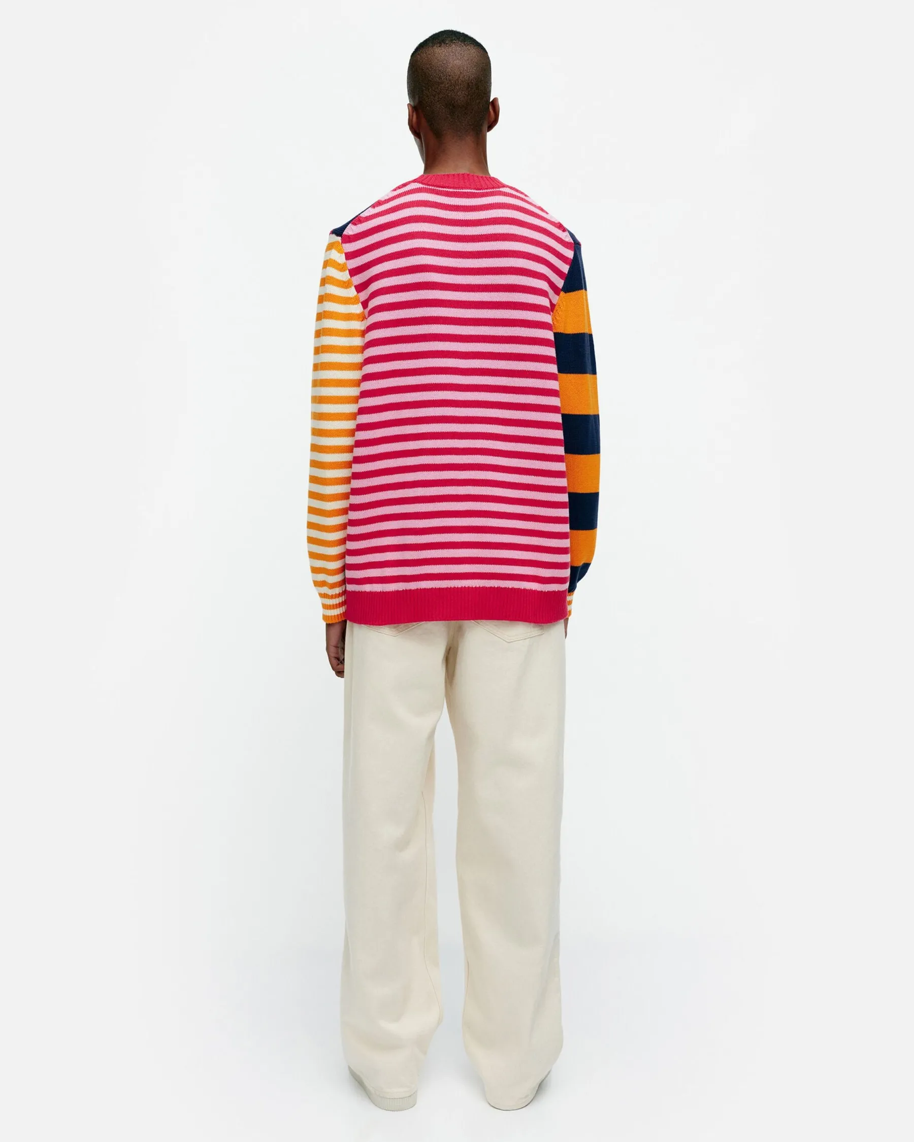 Unisex^Marimekko Kioski Kesu00E4Koju Maalis Patja Puuvillaneulepaita