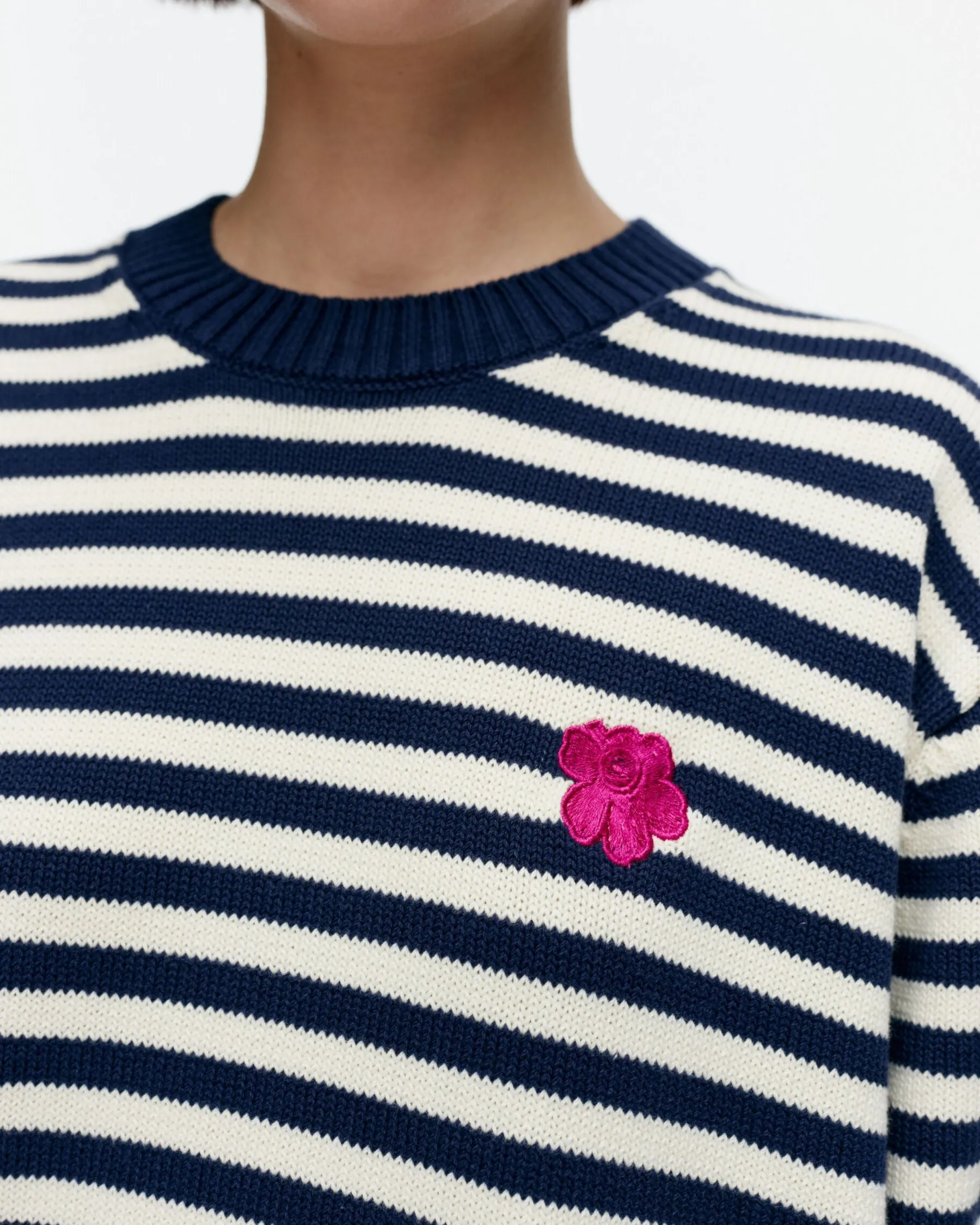 Neuleet^Marimekko Kioski Kesu00E4Koju Patja Puuvillaneulepaita
