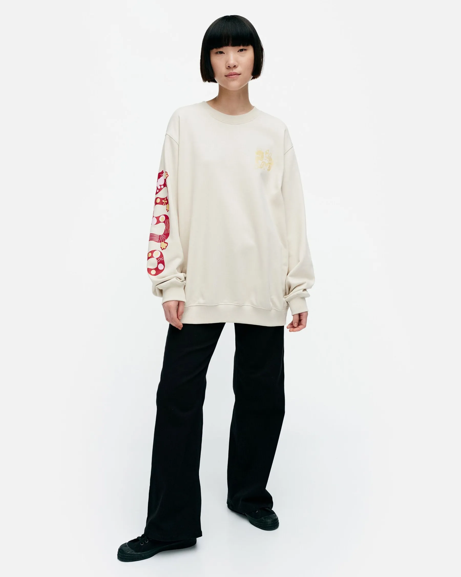 Unisex^Marimekko Kioski Loisto Jalo Placement Collegepaita