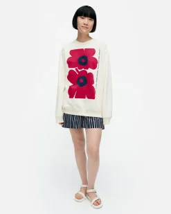 Unisex^Marimekko Kioski Loisto Unikko Placement Collegepaita