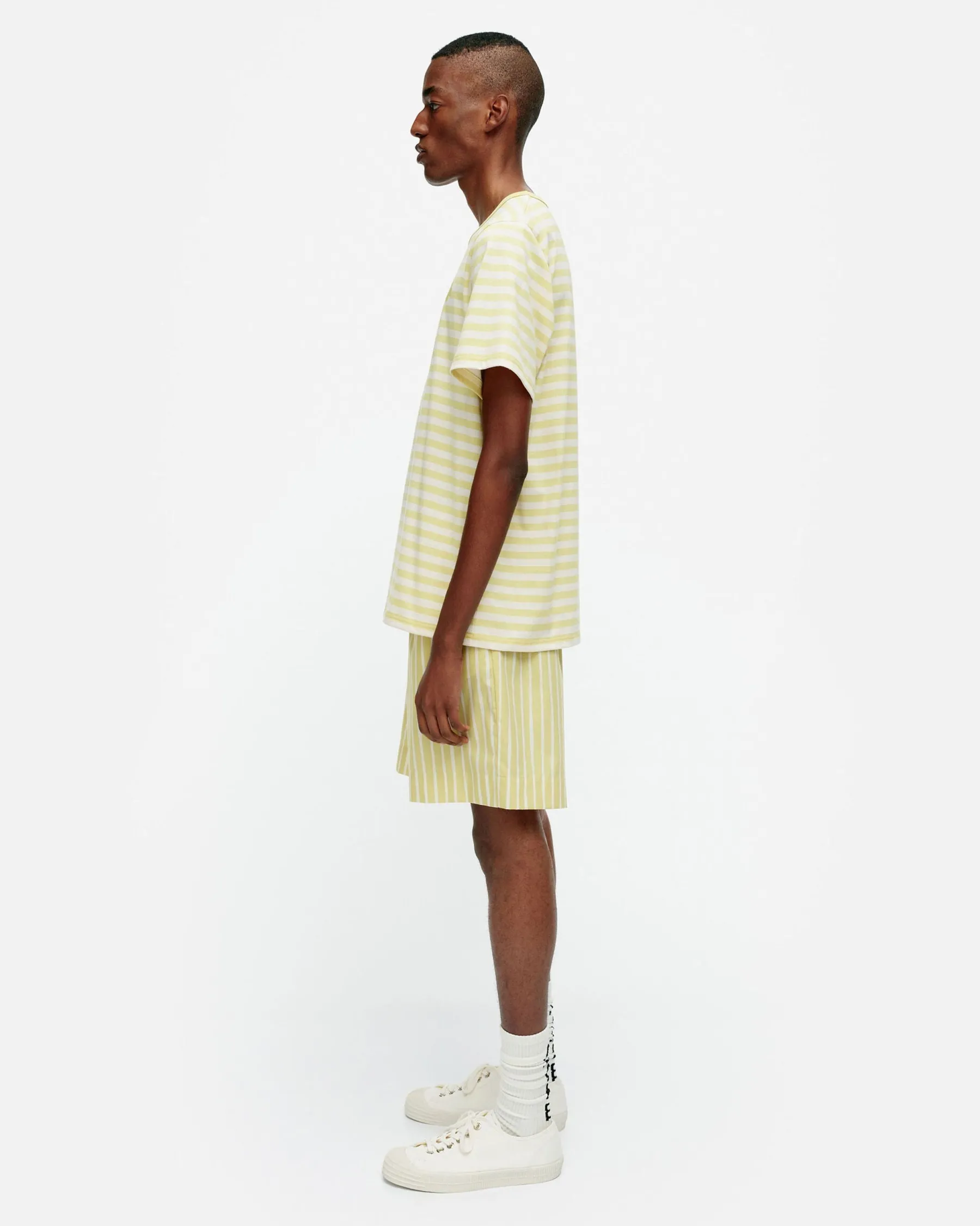 Paidat Ja Tunikat^Marimekko Kioski Tasaraita Men Shortsleeve T-Paita