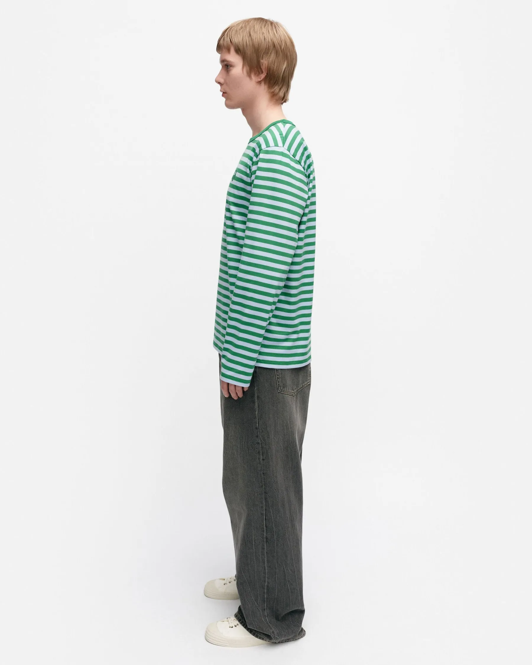 Paidat Ja Tunikat^Marimekko Kioski Tasaraita Menu00B4S Longsleeve Trikoopaita