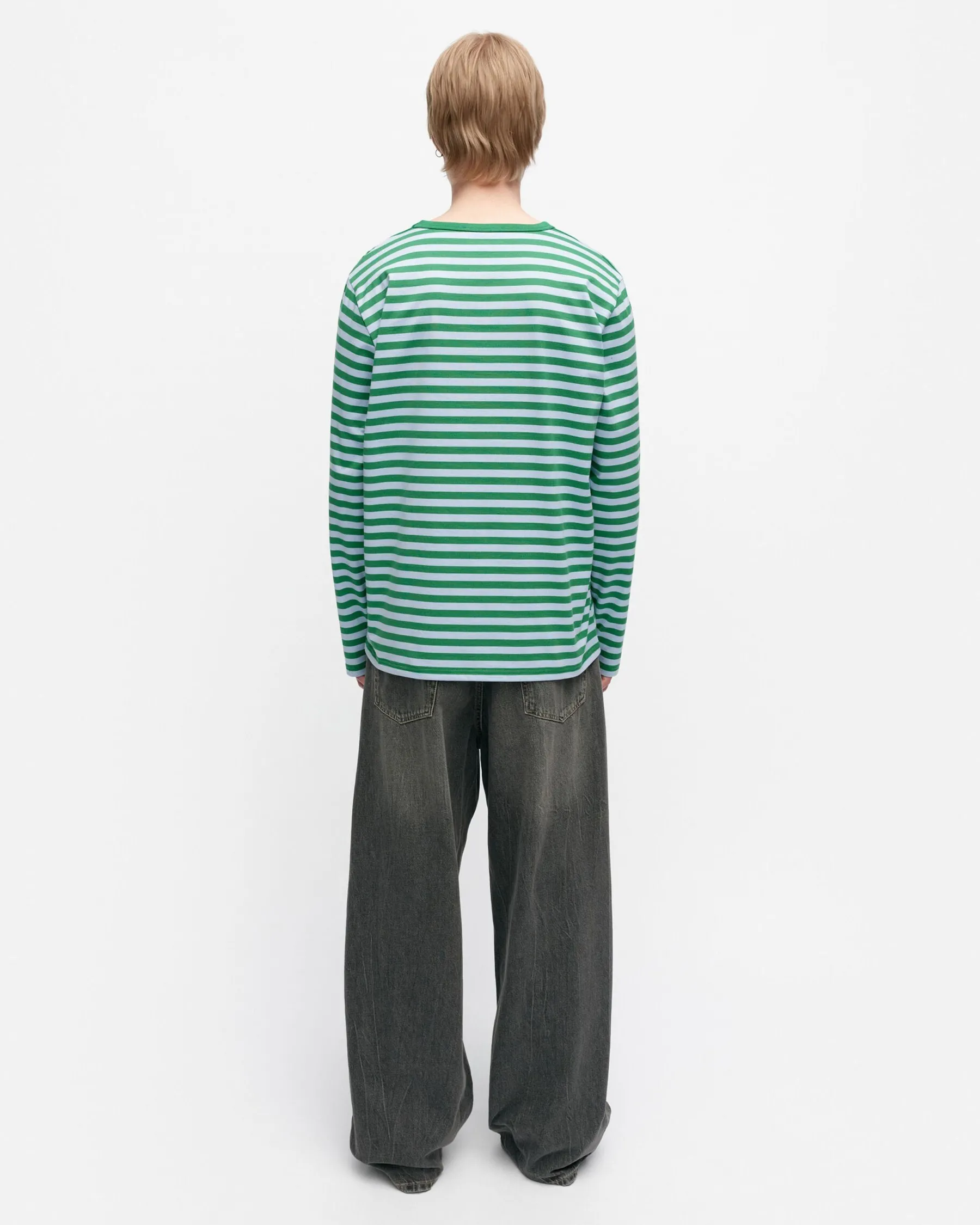 Paidat Ja Tunikat^Marimekko Kioski Tasaraita Menu00B4S Longsleeve Trikoopaita