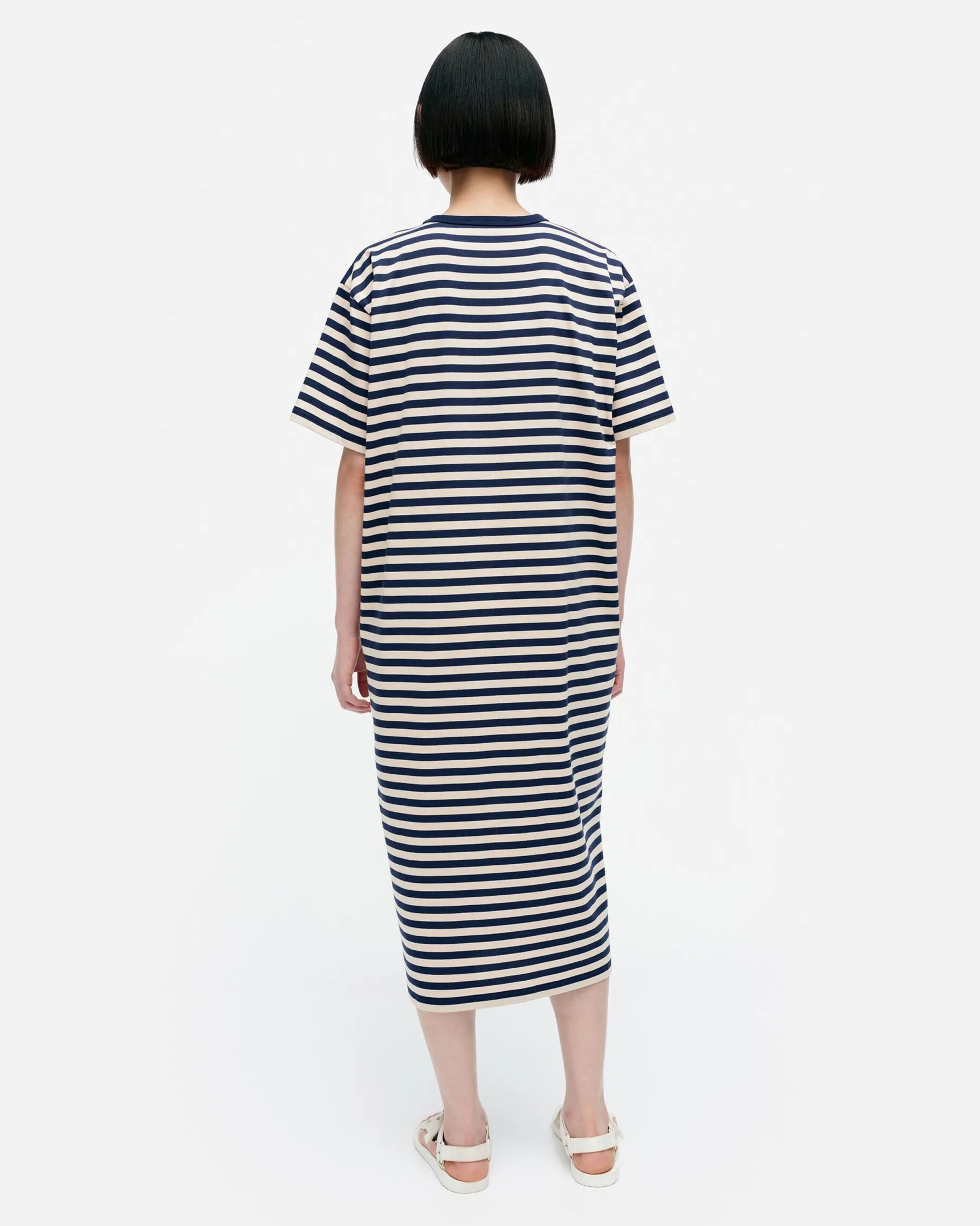 Mekot^Marimekko Kioski Tasaraita Oversized Trikoomekko