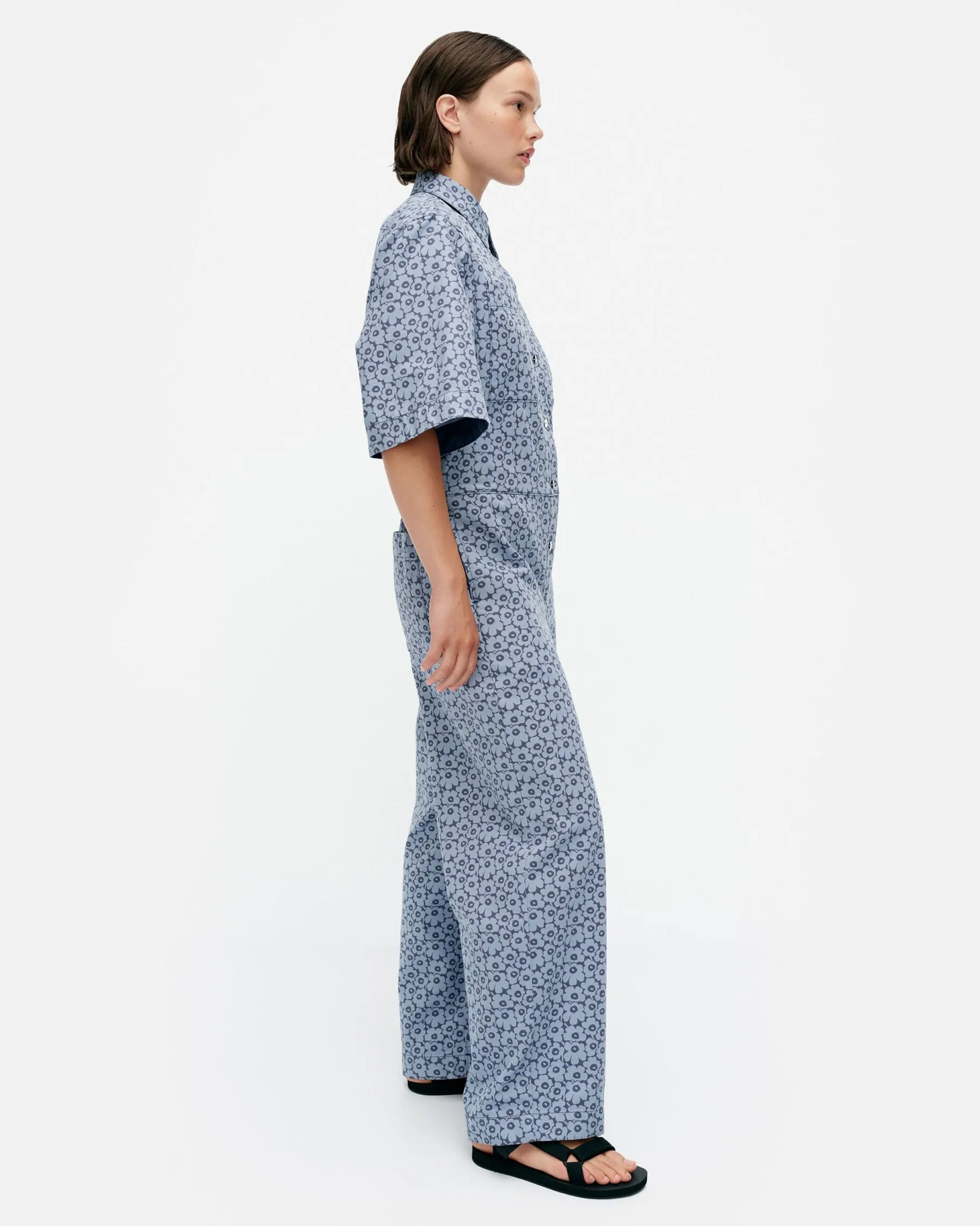 Paidat Ja Tunikat^Marimekko Kukkein Unikko Puuvillahaalari