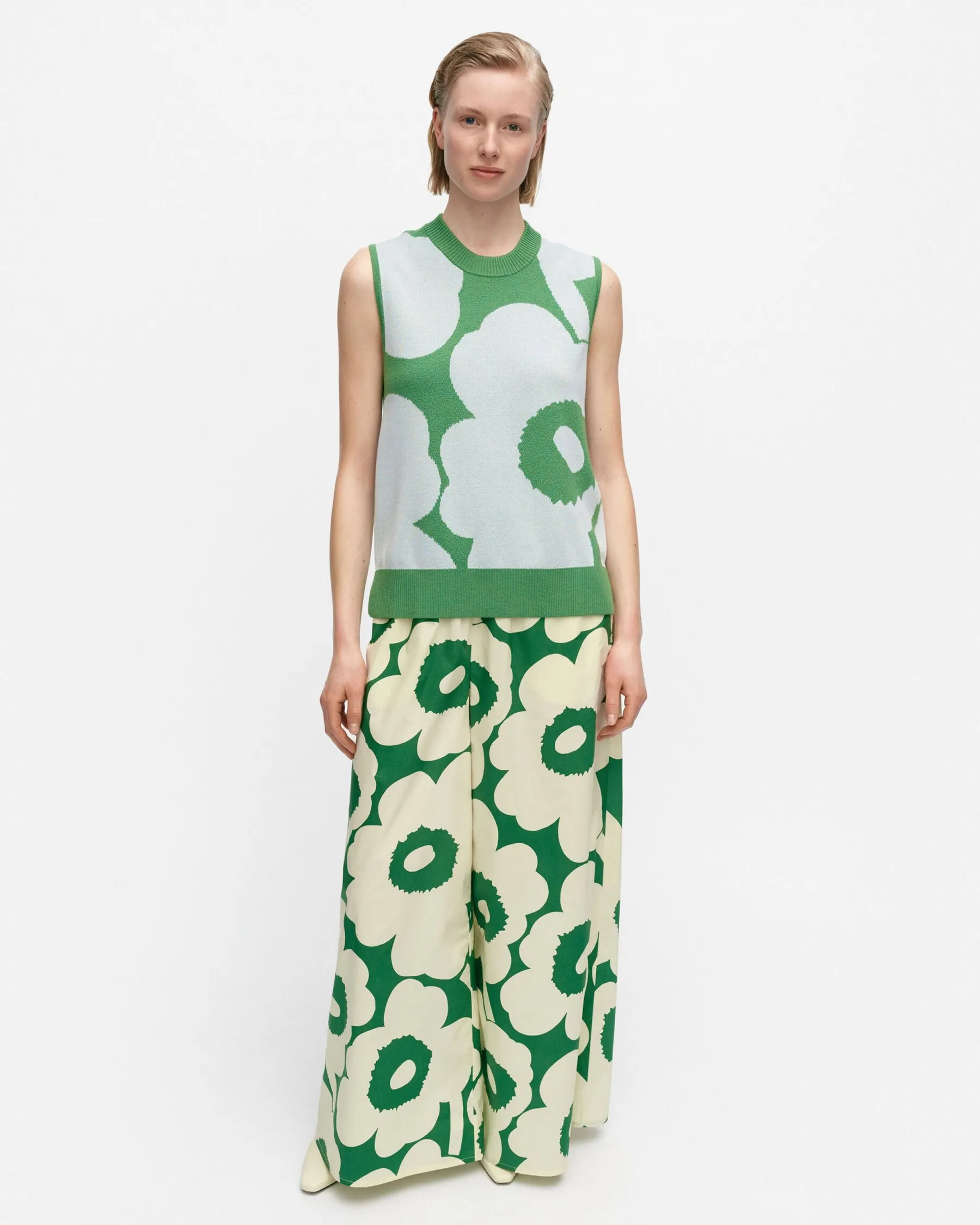Paidat Ja Tunikat^Marimekko Kulma Unikko Villaneuleliivi