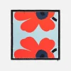 Huivit^Marimekko Lauhtua Heijastus Unikko Silkkihuivi