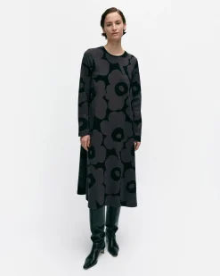Mekot^Marimekko Lehtokielo Unikko Trikoomekko