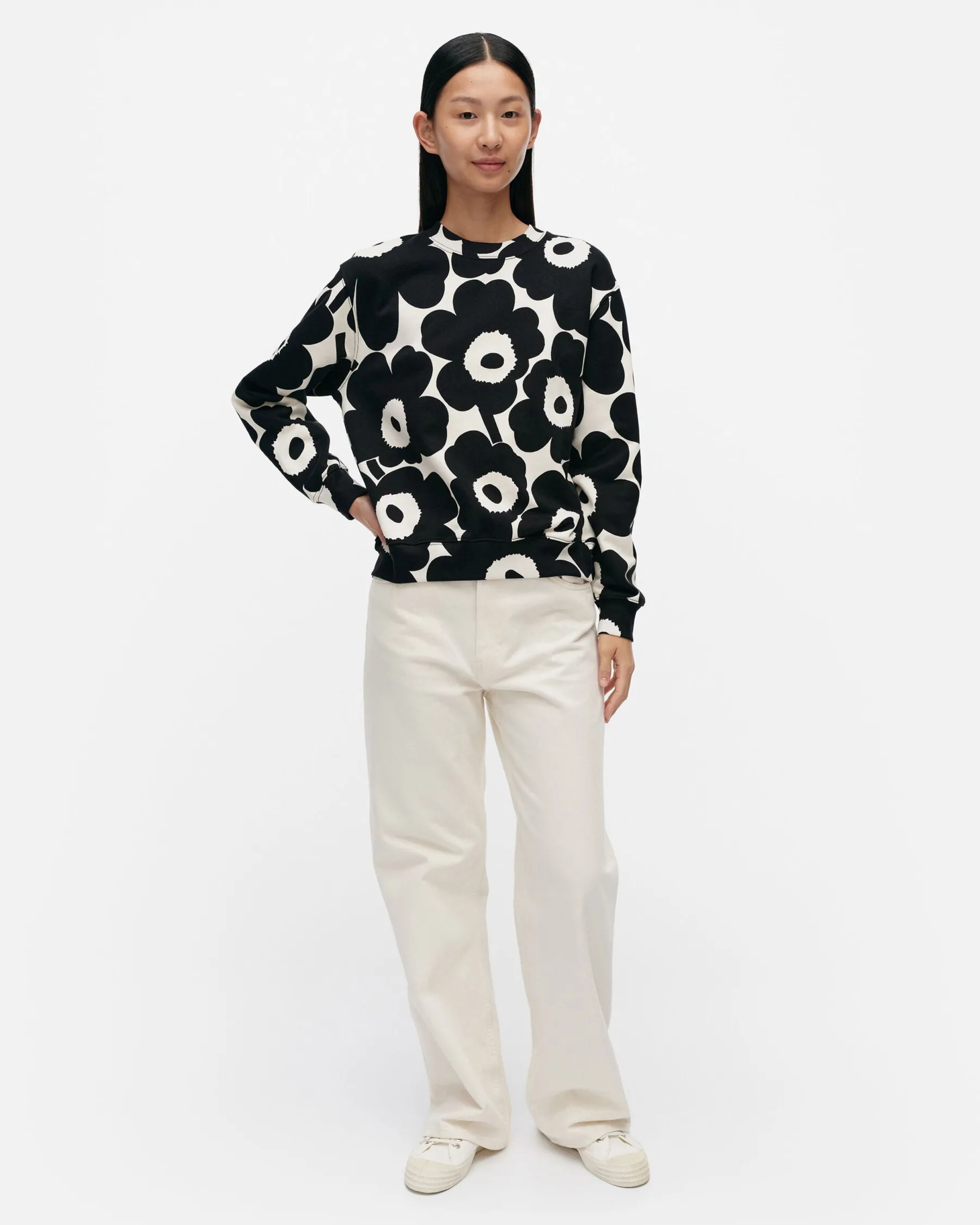 Paidat Ja Tunikat^Marimekko Leiot Pieni Unikko Collegepaita