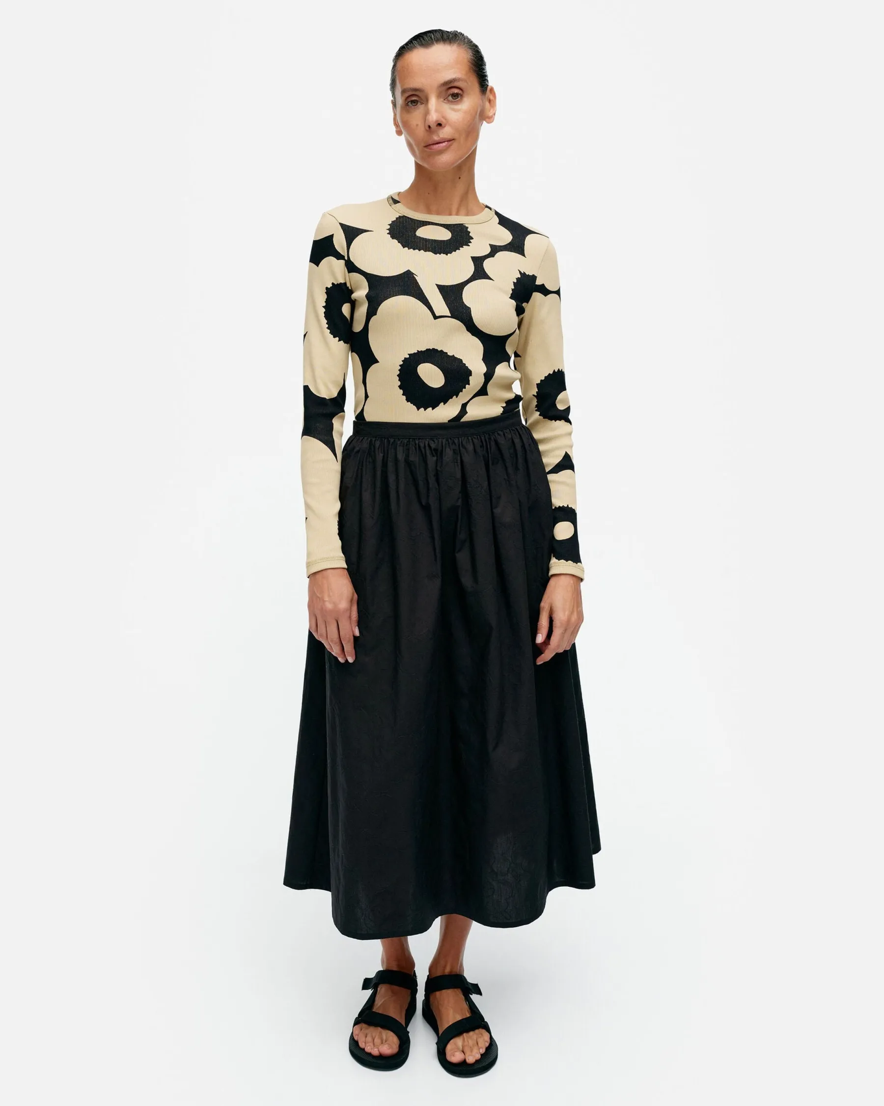 Hameet^Marimekko Meimi Mini Unikko Puuvillapopliinihame