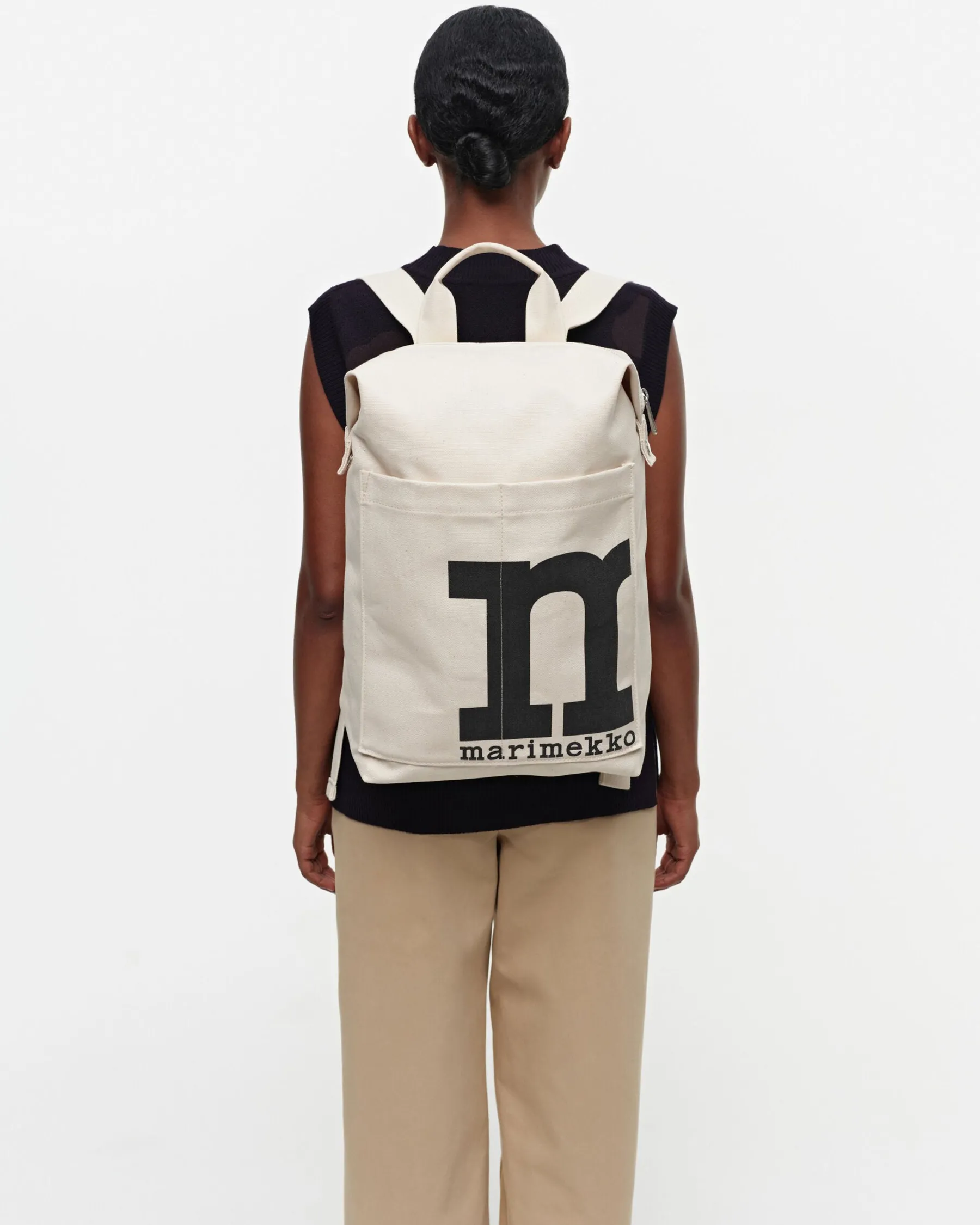 Kangaslaukut^Marimekko Mono Backpack Solid Reppu