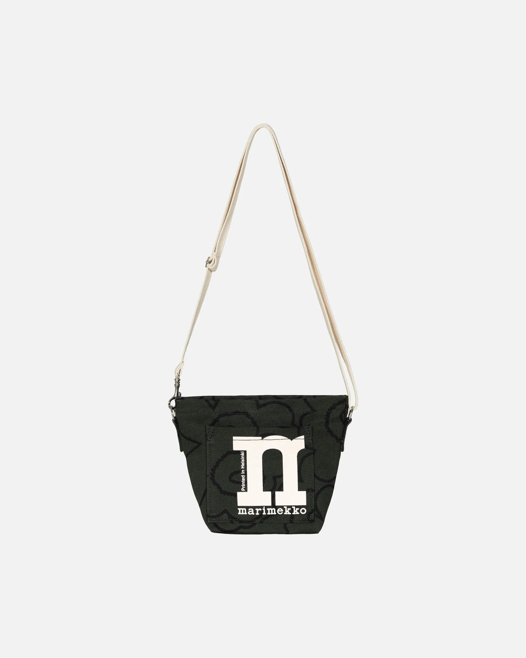 Kangaslaukut^Marimekko Mono Mini Crossbody Piirto Unikko Olkalaukku