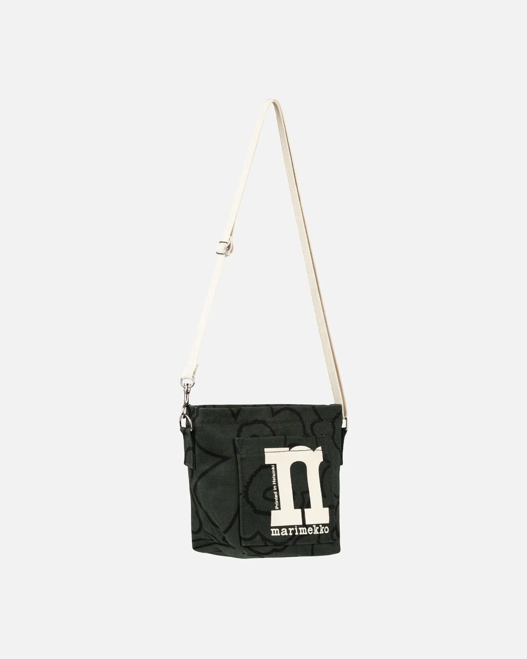 Kangaslaukut^Marimekko Mono Mini Crossbody Piirto Unikko Olkalaukku