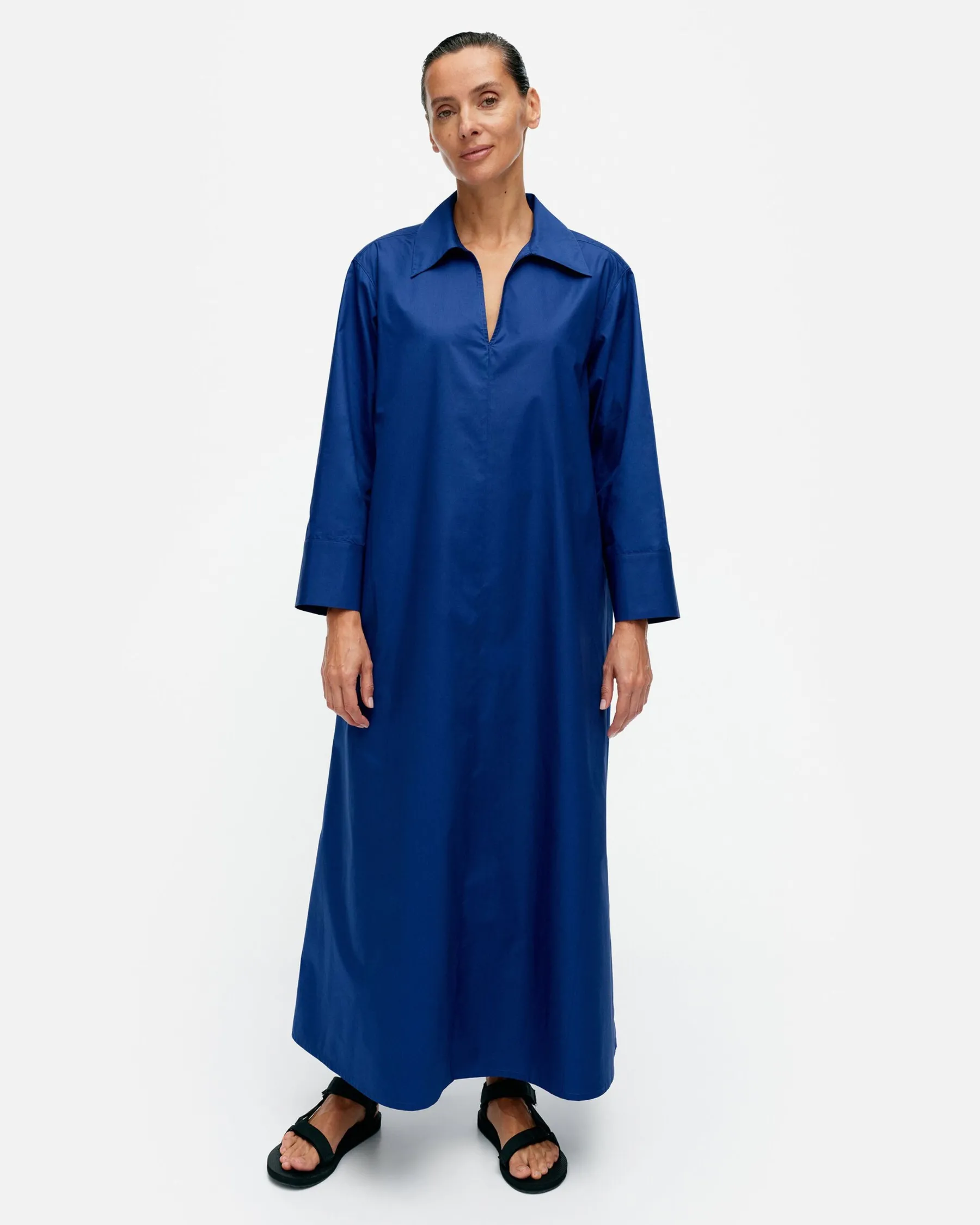 Mekot^Marimekko Perenna Solid Puuvillapopliinimekko