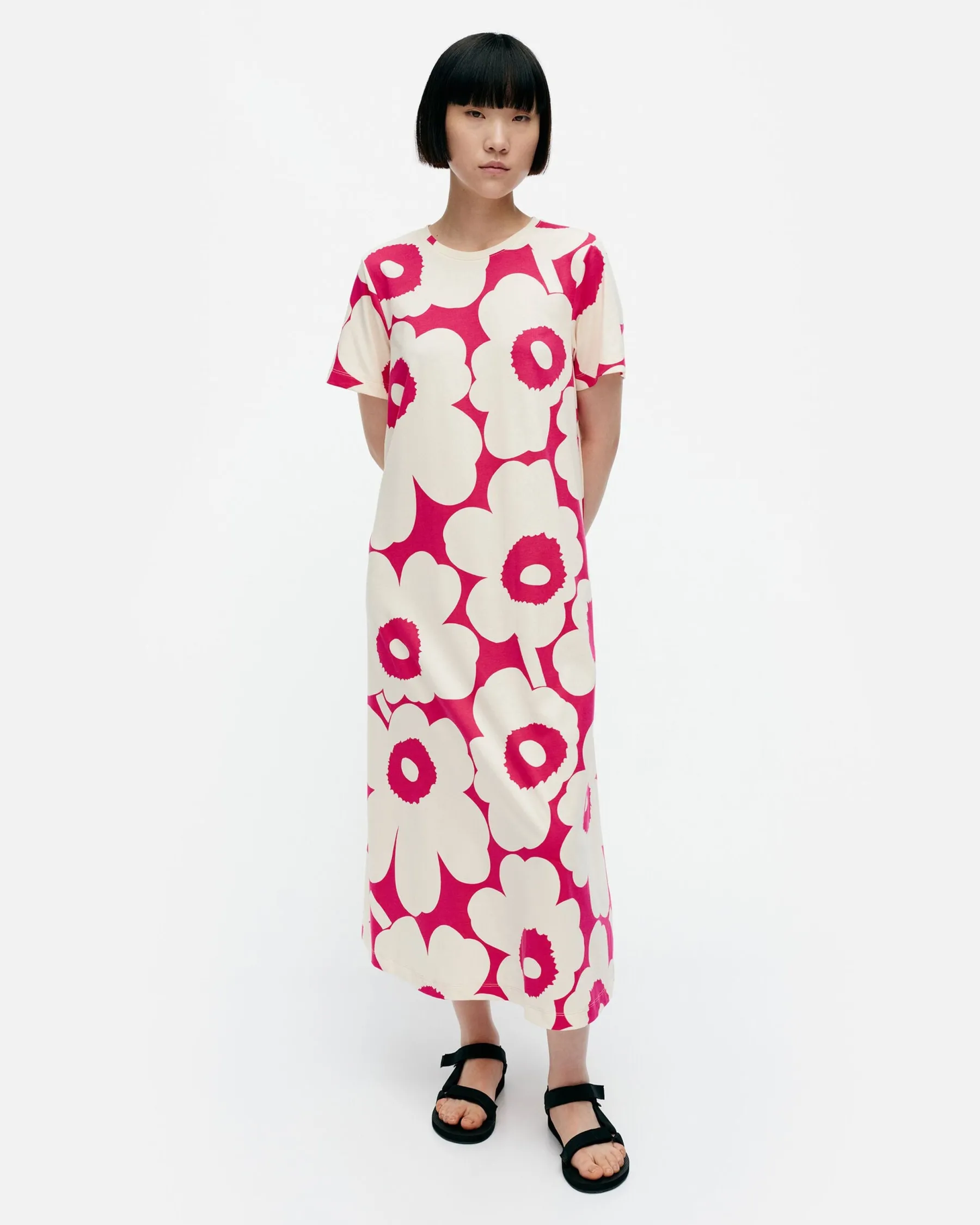 Mekot^Marimekko Pisteinen Unikko Trikoomekko