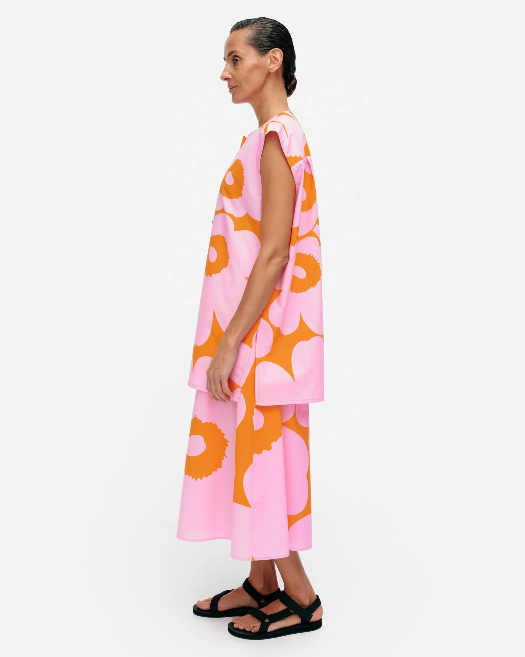 Paidat Ja Tunikat^Marimekko Pudas Unikko Puuvillapopliinitunika