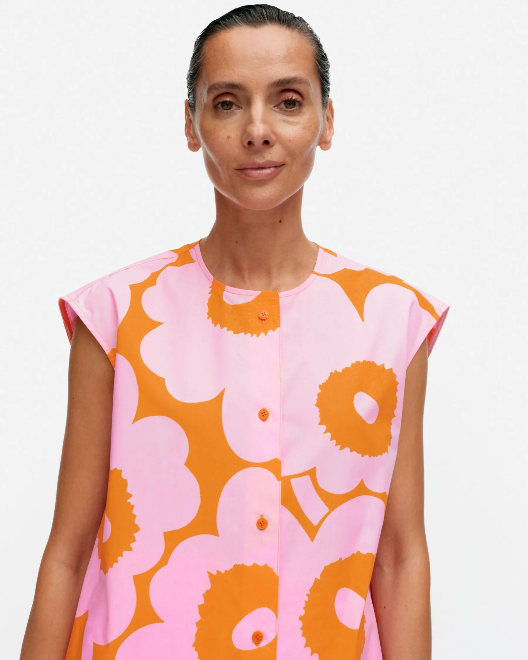 Paidat Ja Tunikat^Marimekko Pudas Unikko Puuvillapopliinitunika