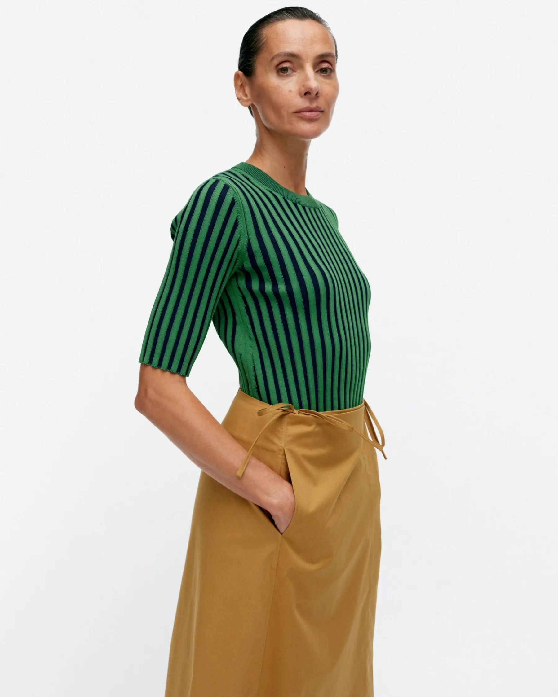 Hameet^Marimekko Raate Solid Puuvillakietaisuhame