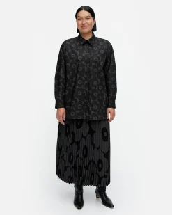 Paidat Ja Tunikat^Marimekko Ruoste Mini Unikko Puuvillapopliinipaita