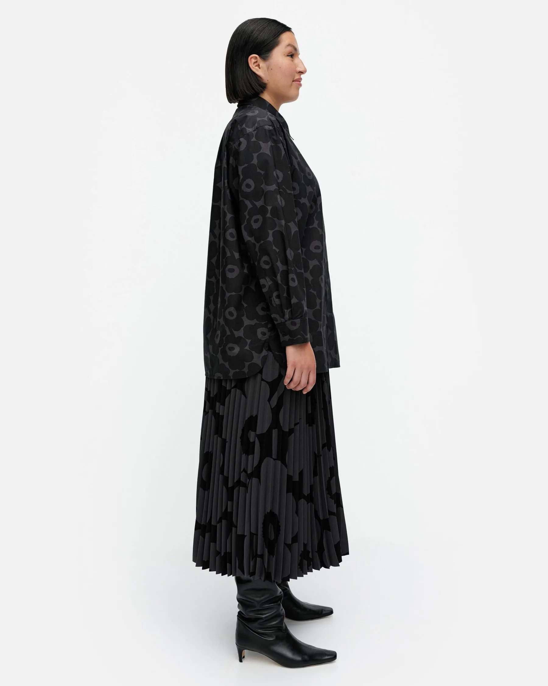 Paidat Ja Tunikat^Marimekko Ruoste Mini Unikko Puuvillapopliinipaita