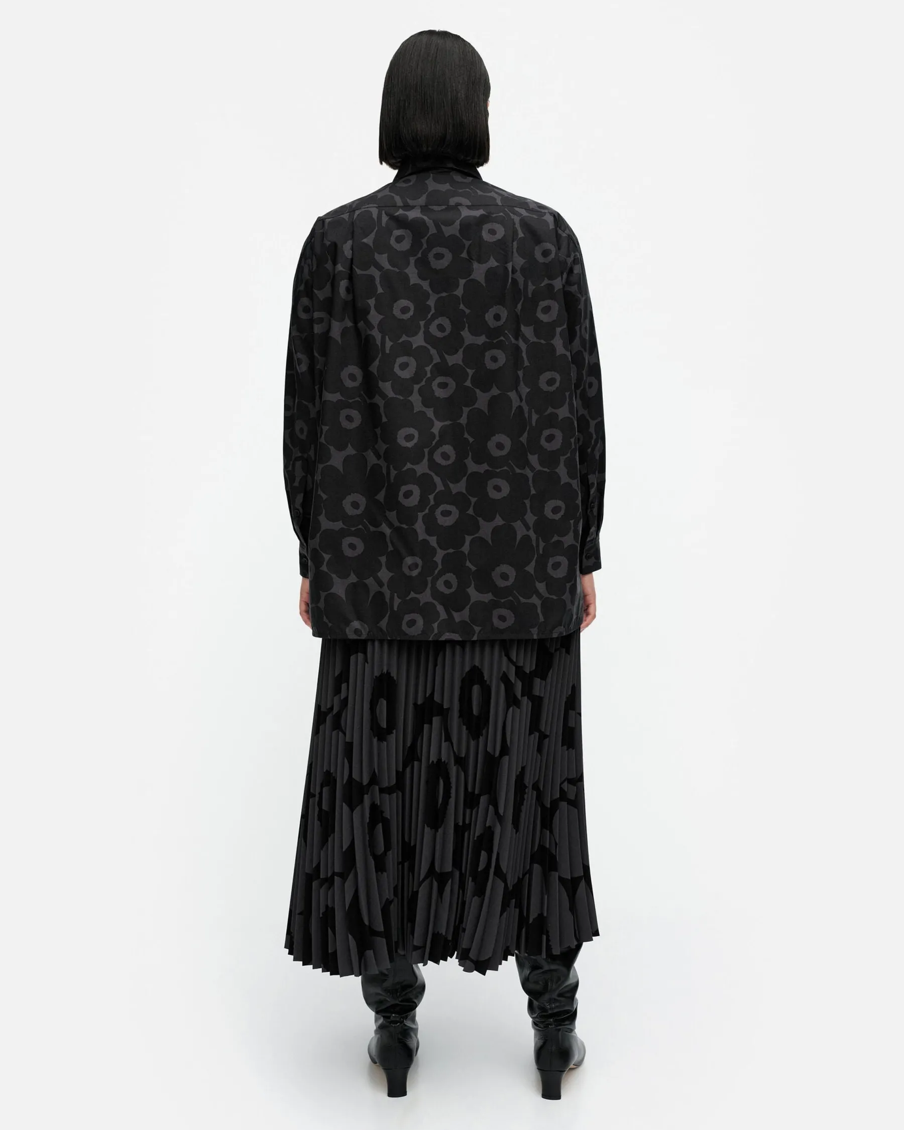 Paidat Ja Tunikat^Marimekko Ruoste Mini Unikko Puuvillapopliinipaita