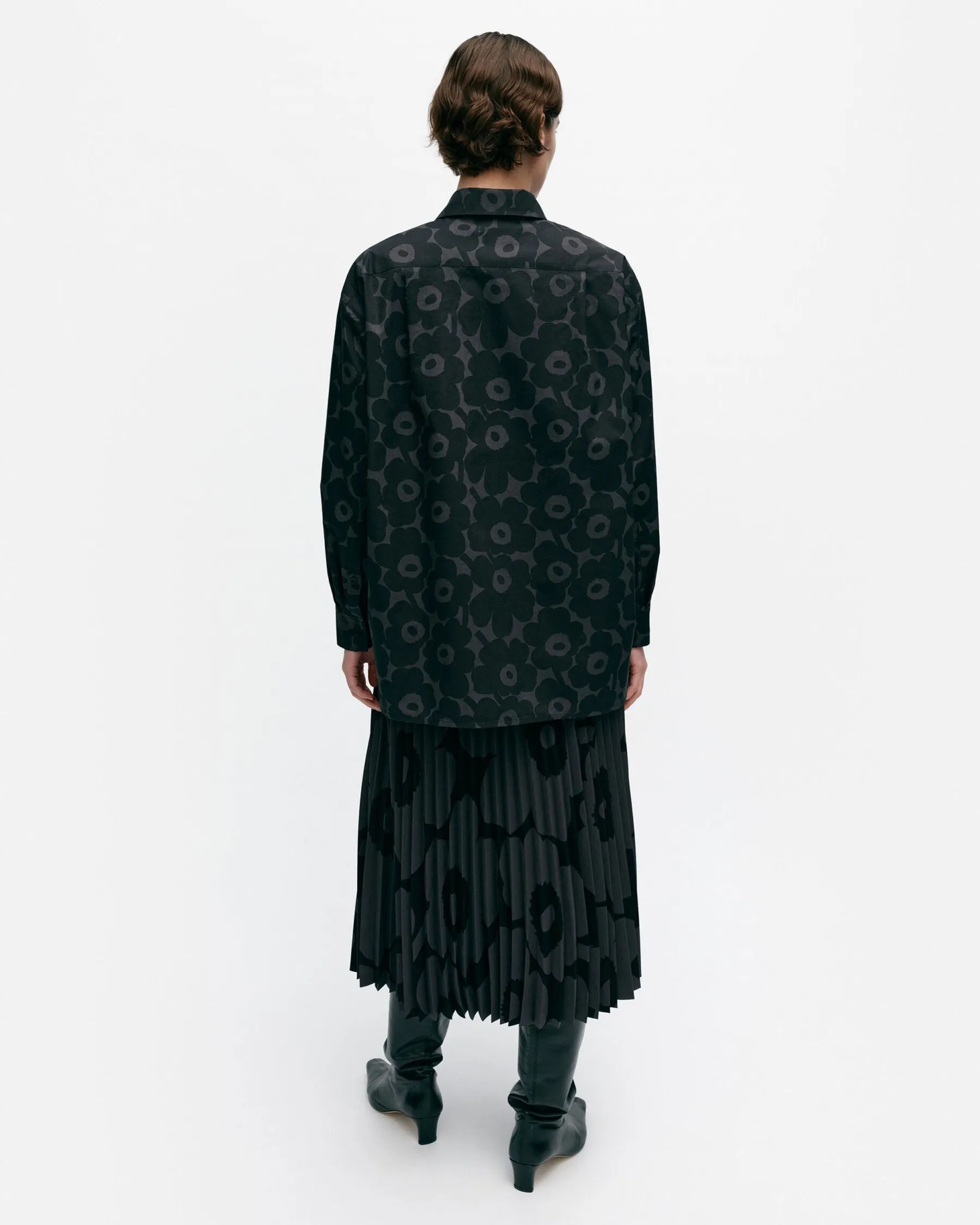 Paidat Ja Tunikat^Marimekko Ruoste Mini Unikko Puuvillapopliinipaita