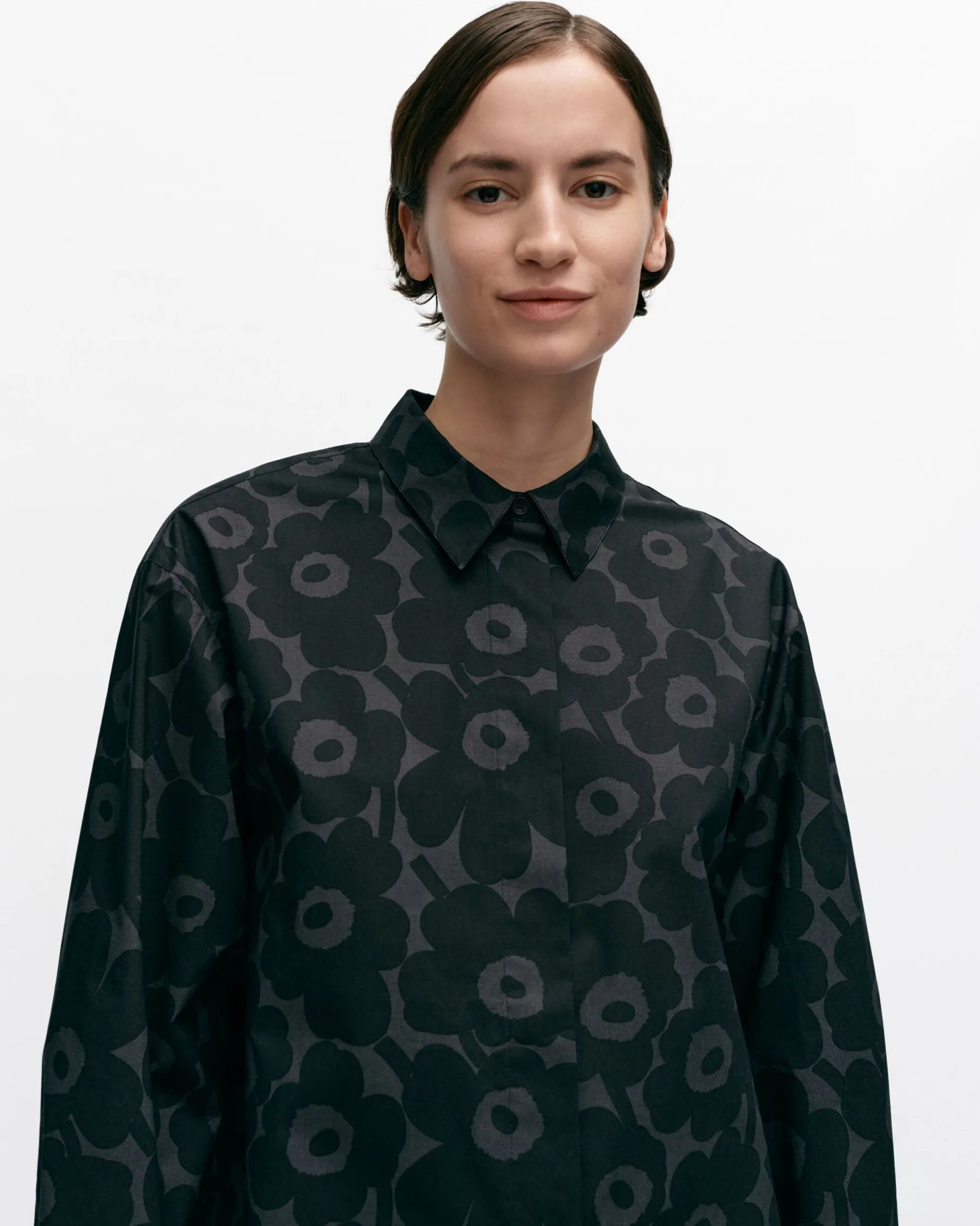 Paidat Ja Tunikat^Marimekko Ruoste Mini Unikko Puuvillapopliinipaita