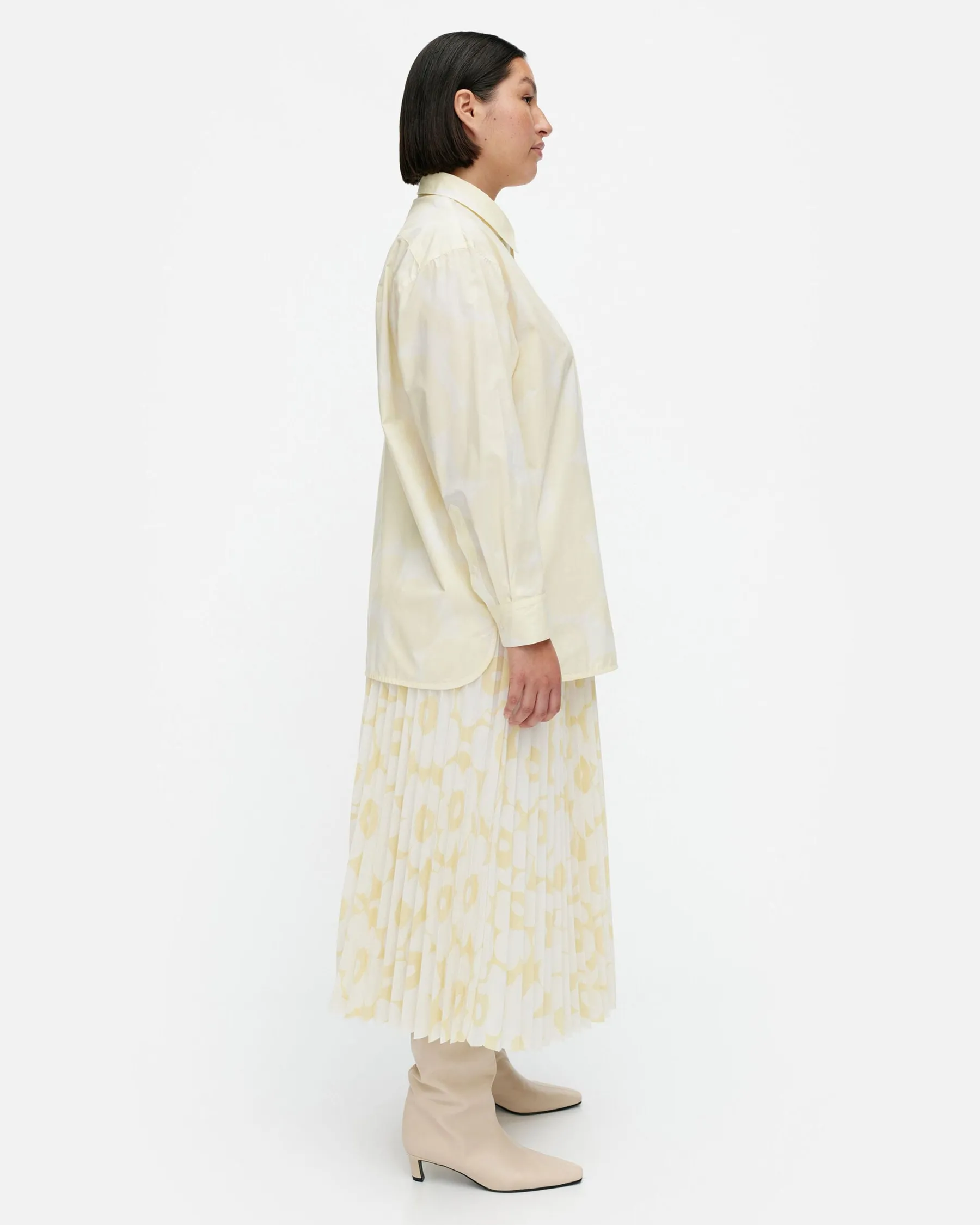 Paidat Ja Tunikat^Marimekko Ruoste Unikko Puuvillapopliinipaita