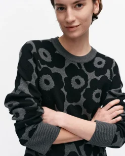 Neuleet^Marimekko Tahti Unikko Villaneulepusero