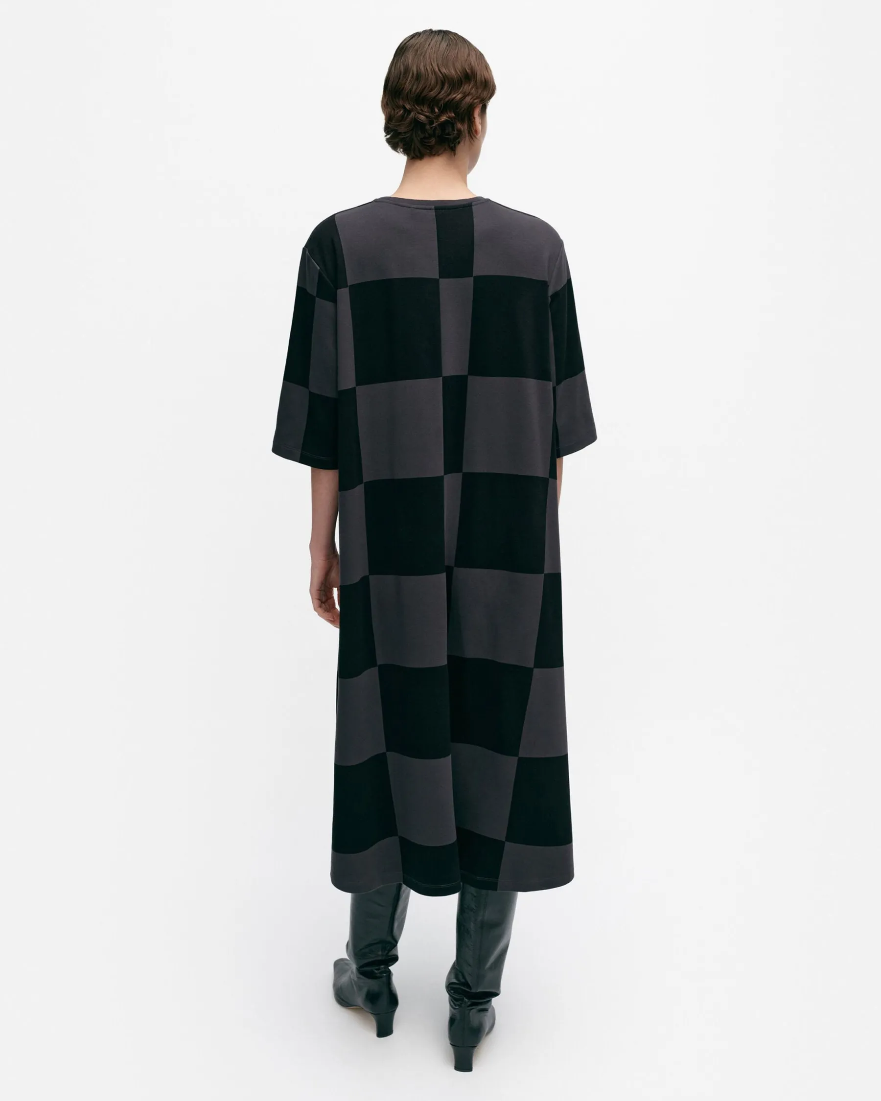 Mekot^Marimekko Tangentti Kukko Ja Kana Trikoomekko