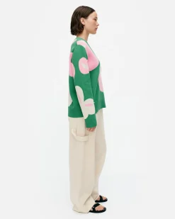 Unisex^Marimekko Viuhko Poiminto Puuvillaneulepusero